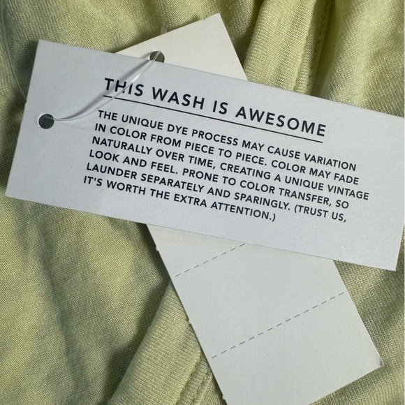 American Eagle Soft & Sexy Green Short Sleeve T-Shirt Small NWT pastel - Picture 6 of 7